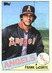 1985 Topps Baseball Cards      153     Frank LaCorte